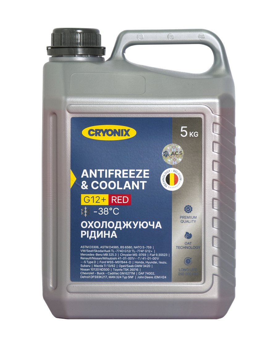 CRYONIX Antifreeze & Coolant